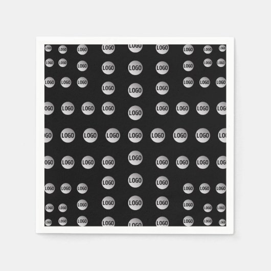 Uw Logo of een ander Afbeelding | Uniek modern pat Servet (Voorkant)