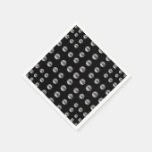 Uw Logo of een ander Afbeelding | Uniek modern pat Servet (Hoek)