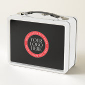 Uw Logo of een ander Afbeelding | Zwart Rood & Wit (Achterkant)