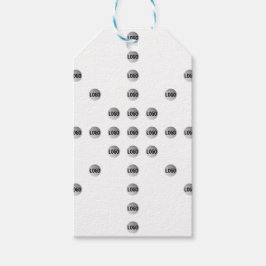 Uw Logo of een geüpload Afbeelding | sterpatroon Cadeaulabel