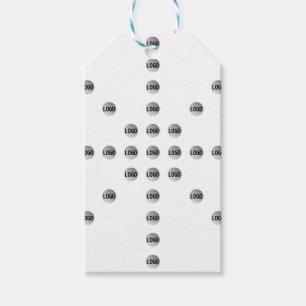 Uw Logo of een geüpload Afbeelding sterpatroon Cadeaulabel