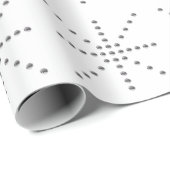 Uw Logo of een geüpload Afbeelding | sterpatroon Cadeaupapier (Rol Hoek)