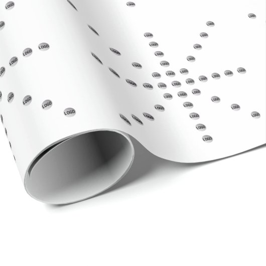 Uw Logo of een geüpload Afbeelding | sterpatroon Cadeaupapier (Rol Hoek)