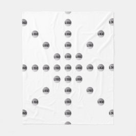 Uw Logo of een geüpload Afbeelding | sterpatroon Fleece Deken