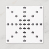 Uw Logo of een geüpload Afbeelding | sterpatroon Informatiekaartje (Voorkant)