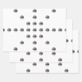 Uw Logo of een geüpload Afbeelding | sterpatroon Inpakpapier Vel