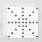 Uw Logo of een geüpload Afbeelding | sterpatroon Notitiekaartje (Voorkant)