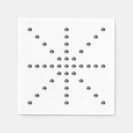 Uw Logo of een geüpload Afbeelding | sterpatroon Servet