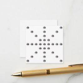 Uw logo of elke geüploade afbeelding | Sterpatroon Informatiekaartje