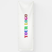 Uw logo of foto zakelijke promotie banner (Verticaal)