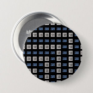 Uw logo of geüpload afbeelding Geometrisch patro Ronde Button 7,6 Cm