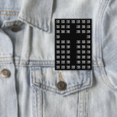 Uw logo of geüpload afbeelding | Kruispatroon Button (Insitu)