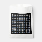 Uw Logo of geüploade Afbeelding | geometrisch patr Bedankzakje (Voorkant)