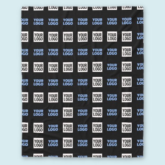 Uw Logo of geüploade Afbeelding | geometrisch patr Fleece Deken