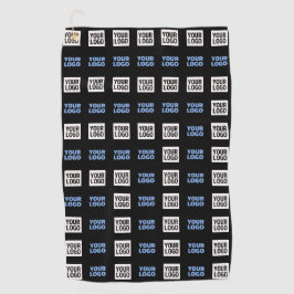 Uw Logo of geüploade Afbeelding | geometrisch patr Golfhanddoek