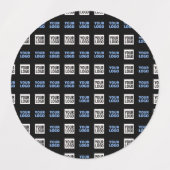 Uw Logo of geüploade Afbeelding | geometrisch patr Labels (Design 2)