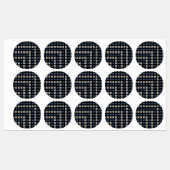 Uw Logo of geüploade Afbeelding | geometrisch patr Labels (Vel)