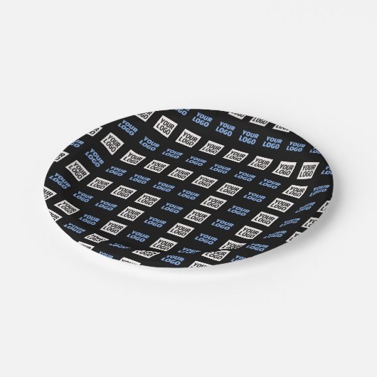 Uw Logo of geüploade Afbeelding | geometrisch patr Papieren Bordje (Gekanteld)