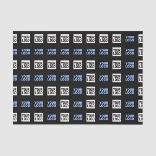 Uw Logo of geüploade Afbeelding | geometrisch patr Tissuepapier (Voorkant)