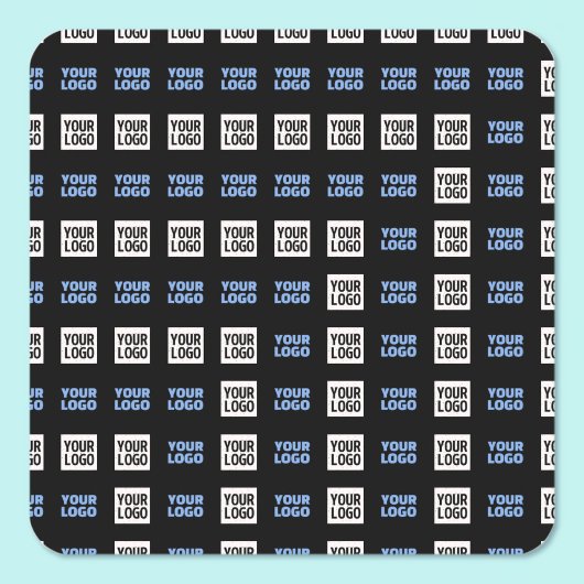 Uw Logo of geüploade Afbeelding | geometrisch patr Vierkante Sticker