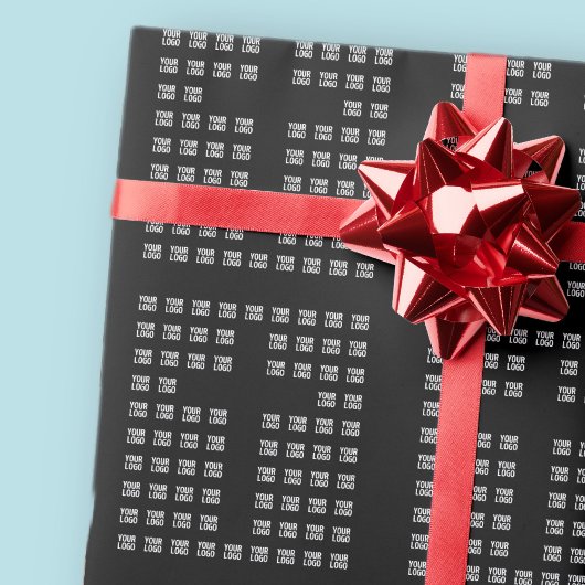 Uw logo of geüploade afbeelding | Kruispatroon  Cadeaupapier