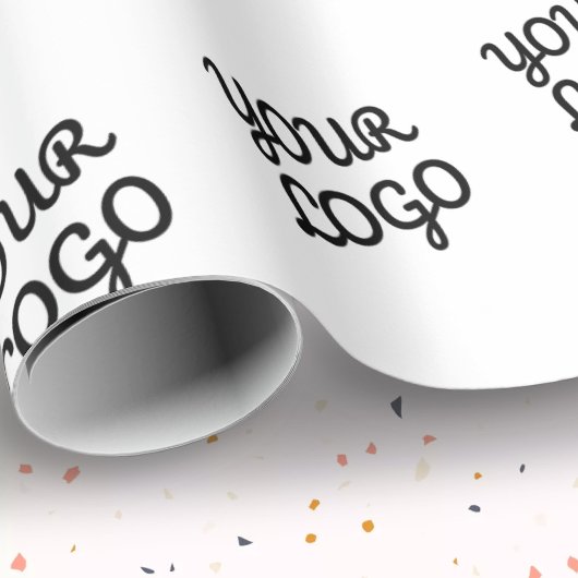 Uw Logo of ontwerp betegeld Cadeaupapier