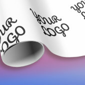 Uw Logo of ontwerp betegeld Cadeaupapier