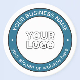 Uw Logo of ontwerp en  circulaire tekst Zandsteen Onderzetter