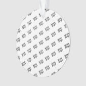 Uw Logo of ontwerpelement betegeld Ornament (voorkant)