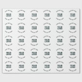 Uw logo, ontwerp, foto, artwork of andere afbeeldi cadeaupapier (Vlak)