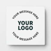 Uw Logo, ontwerp, foto, kunstwerk of ander Afbeeld Fotoplaat (Voorkant)