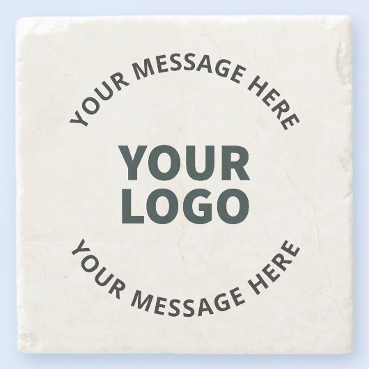 Uw Logo, ontwerp, foto, kunstwerk of ander Afbeeld Stenen Onderzetter