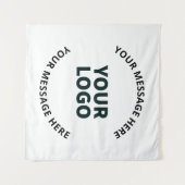 Uw Logo, ontwerp, foto, kunstwerk of ander Afbeeld Wandkleed (Voorkant (horizontaal))