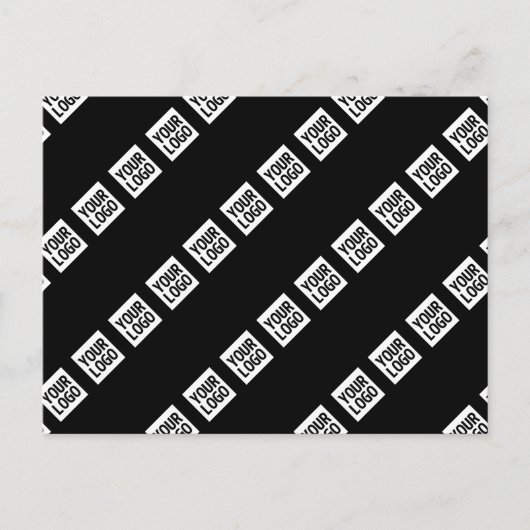 Uw Logo, ontwerp of foto diagonaal betegeld Briefkaart (Voorkant)