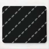 Uw Logo, ontwerp of foto diagonaal betegeld Muismat (Voorkant)