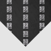 Uw Logo, ontwerp of foto diagonaal betegeld Tissuepapier (Detail)