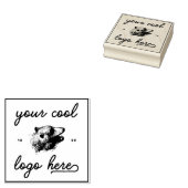 Uw Logo ontwerpt hier uw eigen aangepaste bedrijfs Rubberstempel (Gestempeld)