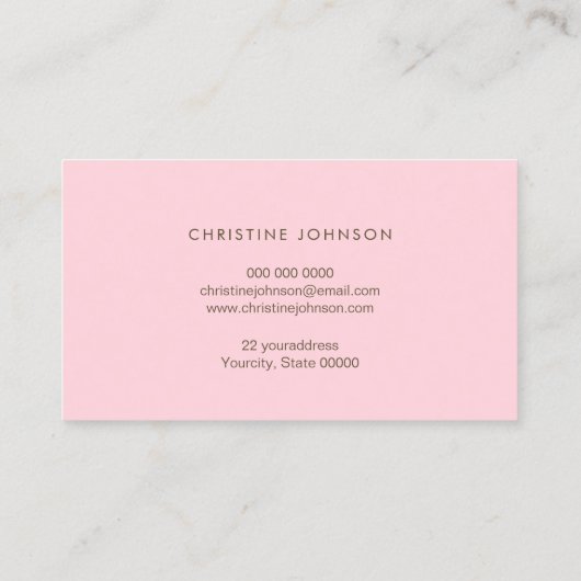 Uw logo op Agaat achtergrond visitekaartje (Achterkant)