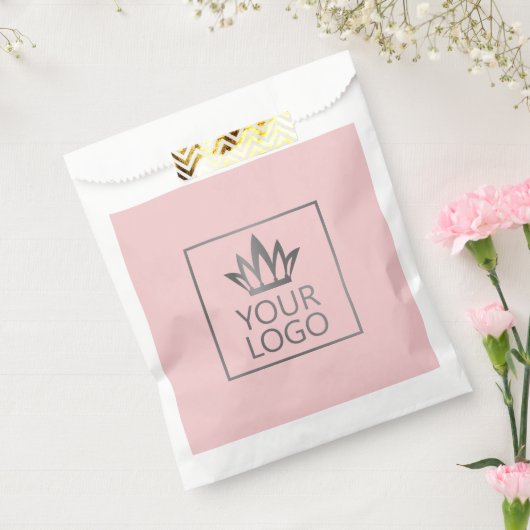 Uw Logo op om het even welke kleurenachtergrond Bedankzakje (Gezegeld)