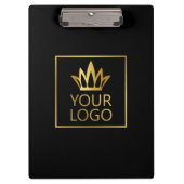 Uw Logo op om het even welke kleurenachtergrond Klembord (Voorkant)