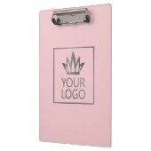 Uw Logo op om het even welke kleurenachtergrond Klembord (Links)