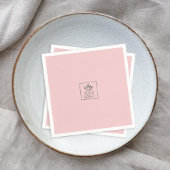 Uw Logo op om het even welke kleurenachtergrond Servet