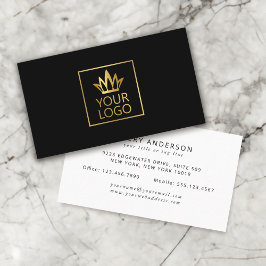 Uw Logo op om het even welke kleurenachtergrond Visitekaartje