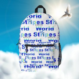 Uw Logo-patroon aanpassen Bedrukte Rugzak