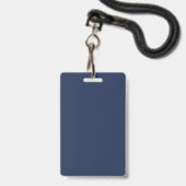 Uw Logo Personeelsfoto ID Badge Riem (Achterkant met lanyard)