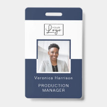 Uw Logo Personeelsfoto ID Badge Riem