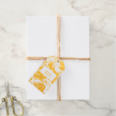 Uw Logo Prijs Label Goud Uw Info Bedrijf (Met Koord)