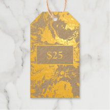 Uw Logo Prijs Label Goud Uw Info Bedrijf