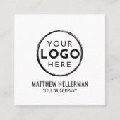 Uw Logo Professional-minimalist Vierkante Visitekaartje (Voorkant)