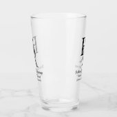 Uw Logo Professioneel Zakelijk Promotiebier Glas (Links)